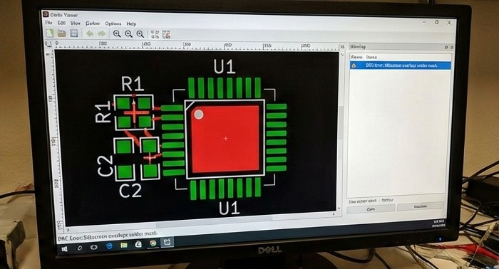 Error común en el diseño de PCBs de una capa