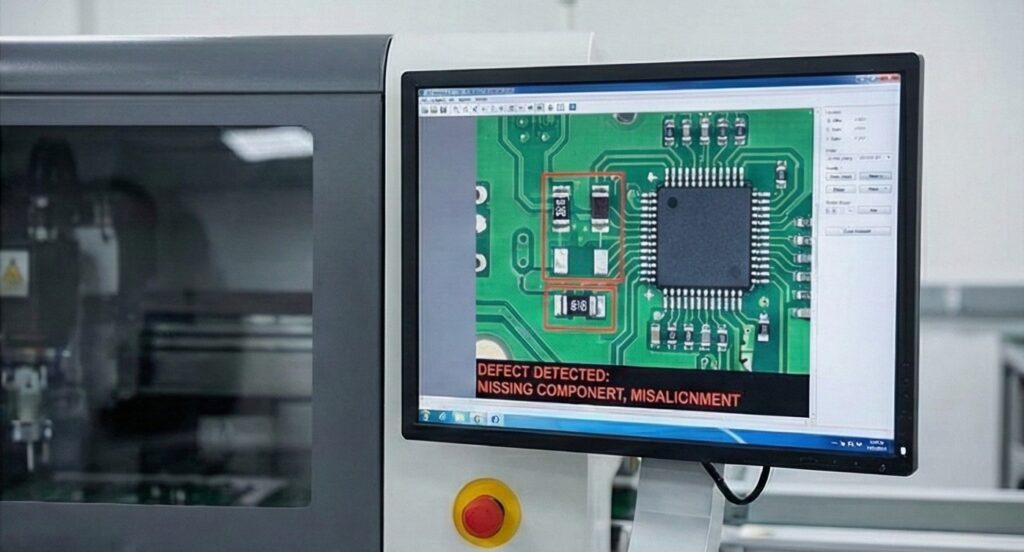 Cuándo usar inspección AOI
