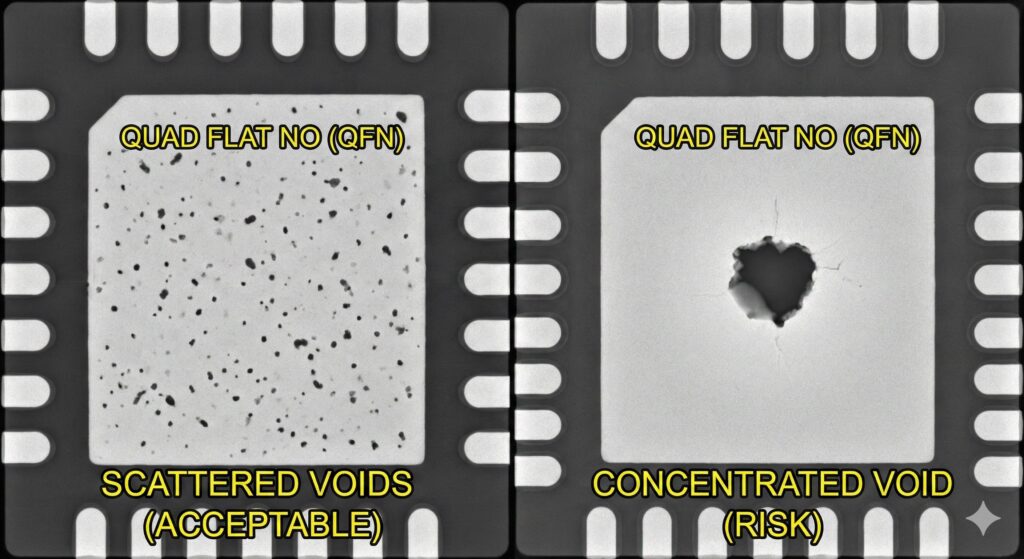 Cómo reducir voiding sin tocar el diseño del circuito